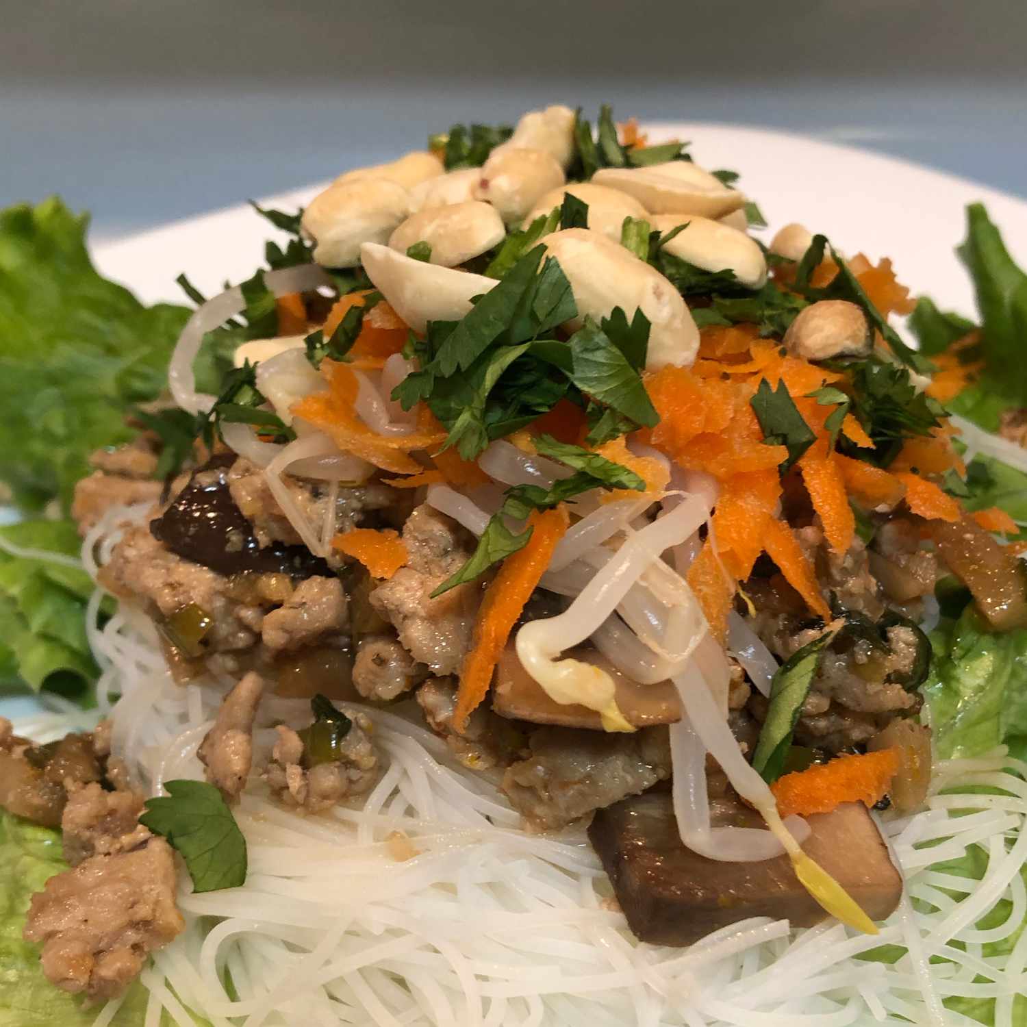 Turkey Lettuce Wraps with Shiitake Mushrooms Recipe