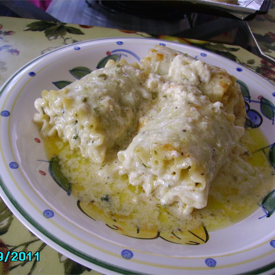 Lasagna Alfredo Roll Ups Recipe