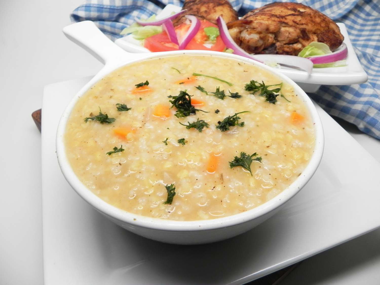 Instant Pot® Lentil and Rice Soup Recipe