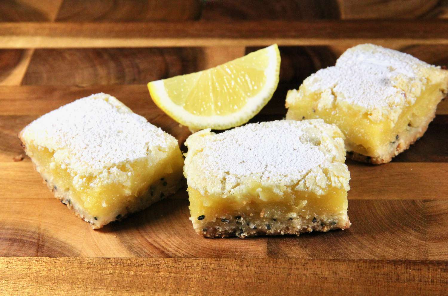 Poppy Seed-Lemon Bars Recipe