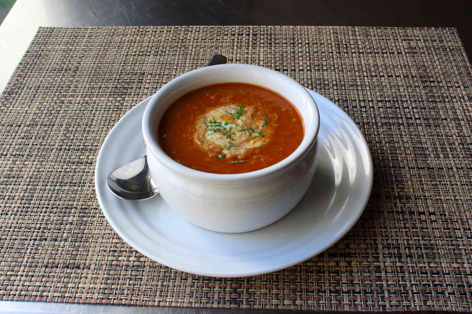 Red Lentil Soup with Lemon Mint Yogurt Recipe