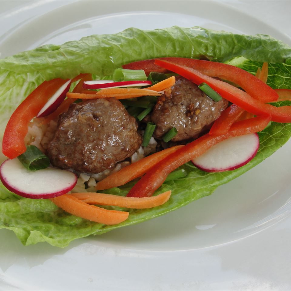 Asian Roll Lettuce Wrap Recipe