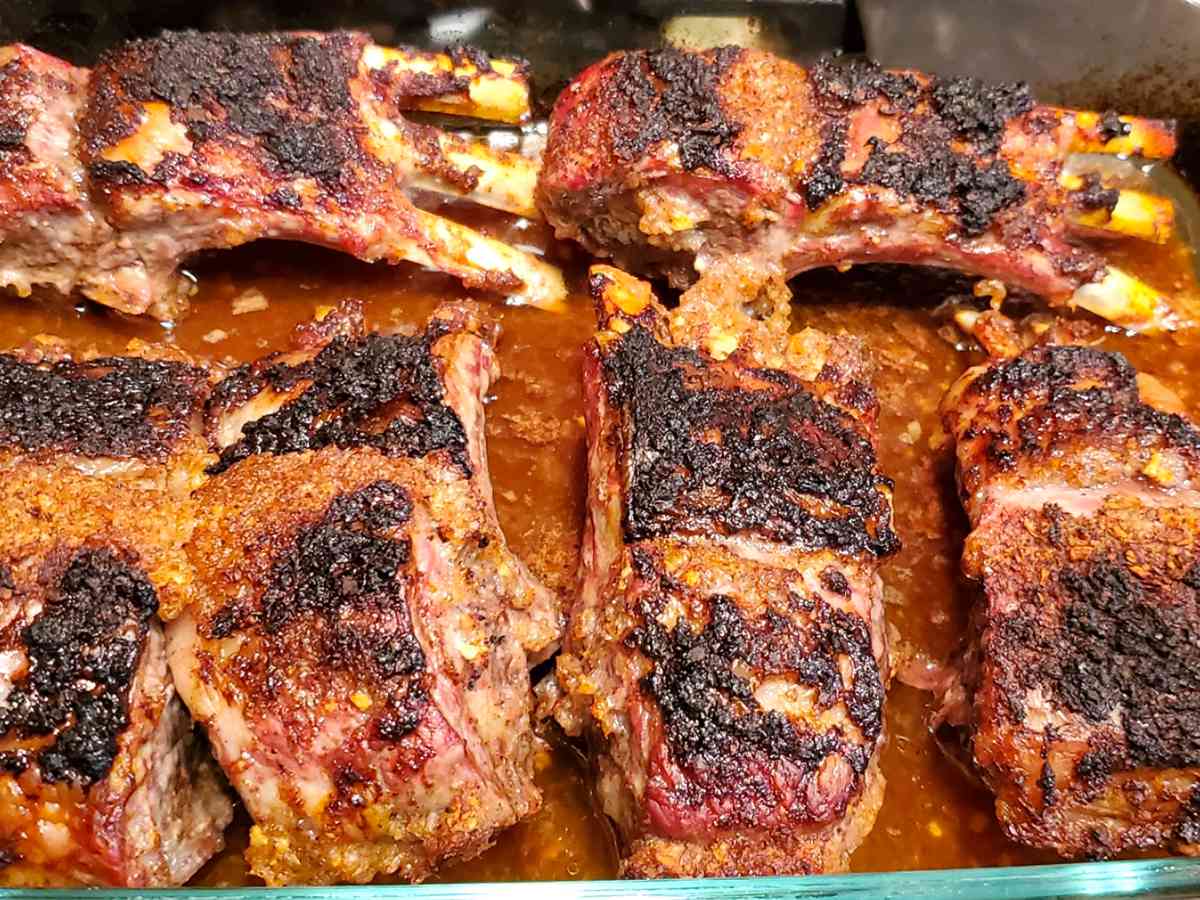 Lamb Ribs with Honey and Wine Recipe