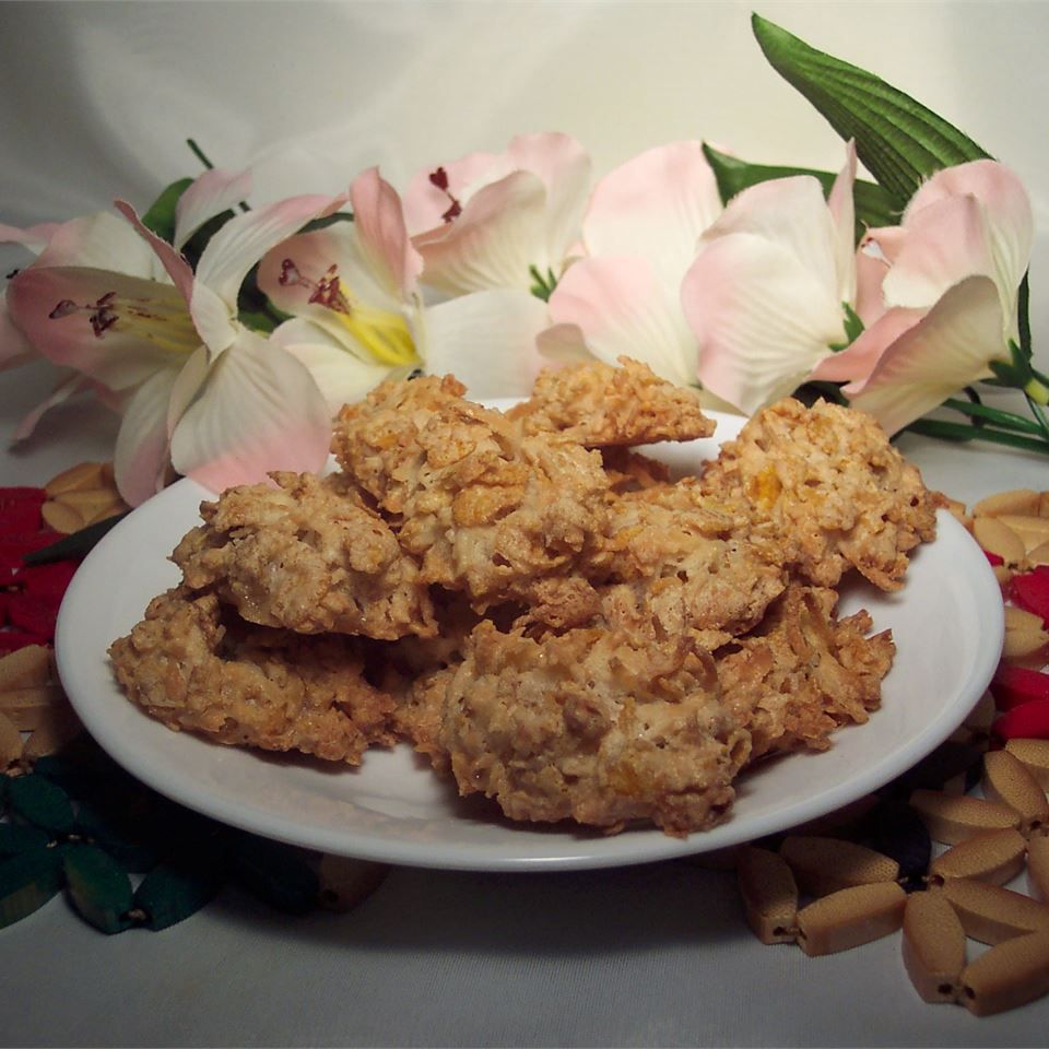 Grandma's Corn Flake Coconut Macaroons Recipe