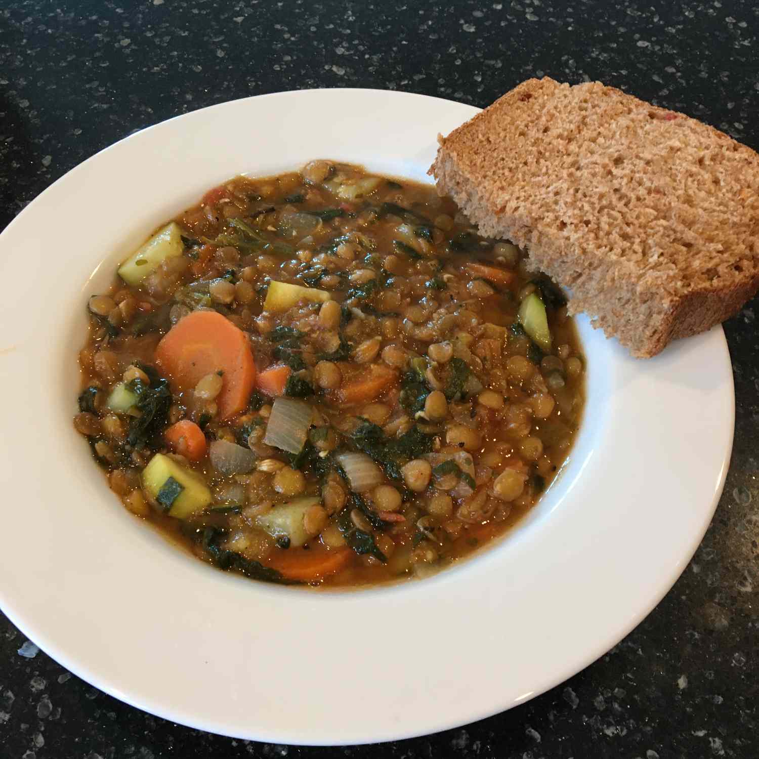 Moroccan Lentil Soup with Veggies Recipe