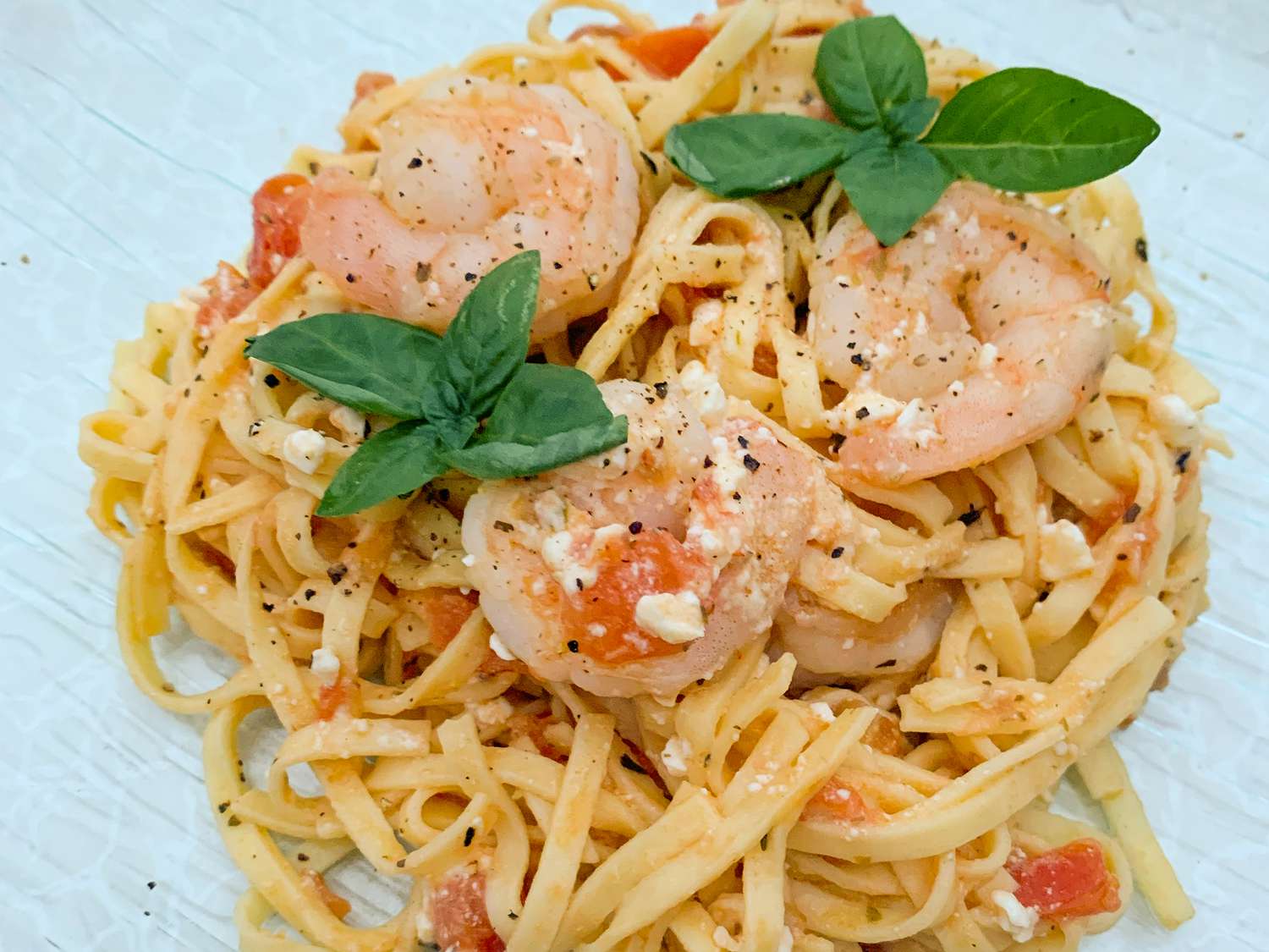 Shrimp and Feta Cheese Pasta Recipe