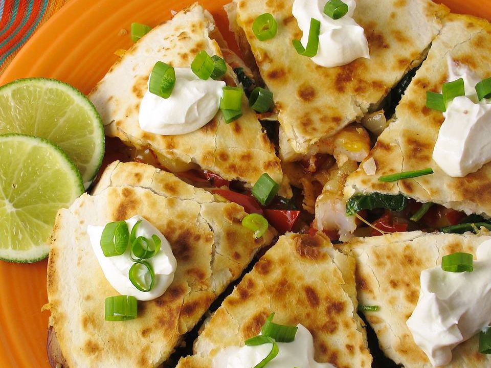 Shrimp Quesadillas Recipe