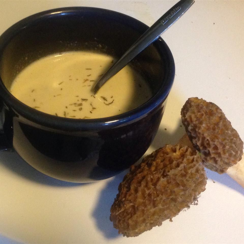 Creamy Morel Mushroom Soup Recipe