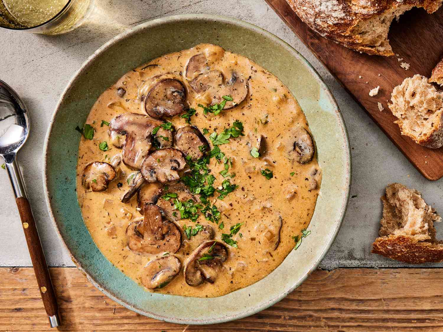 Hungarian Mushroom Soup Recipe