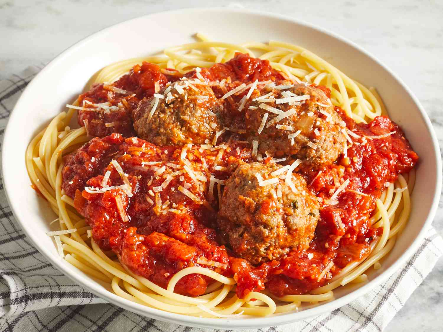 Italian Spaghetti Sauce with Meatballs Recipe