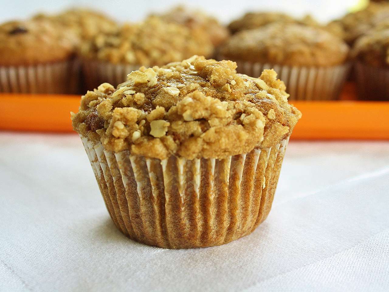 Pumpkin Muffins with Streusel Topping Recipe