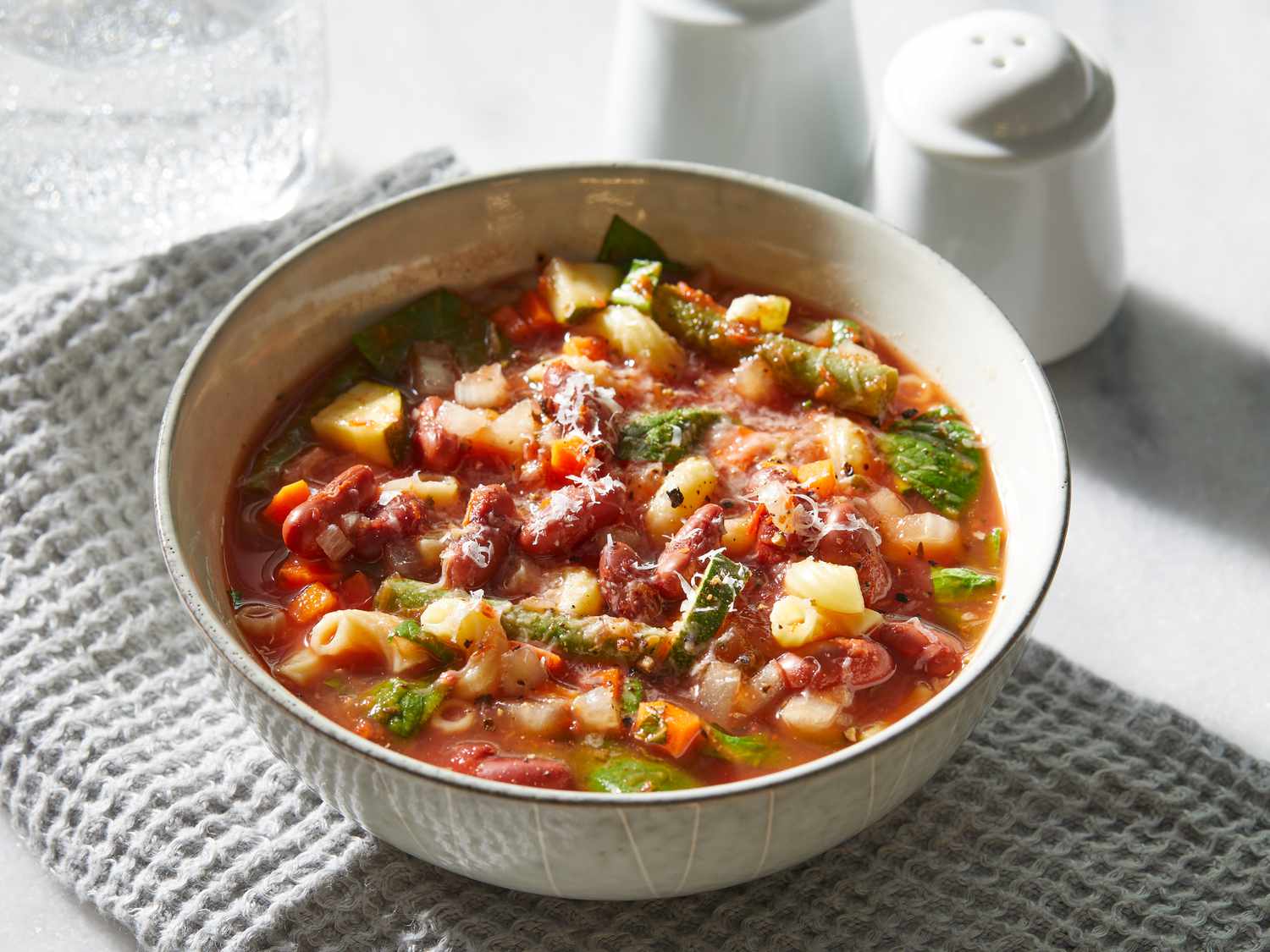 Slow Cooker Vegetarian Minestrone Recipe