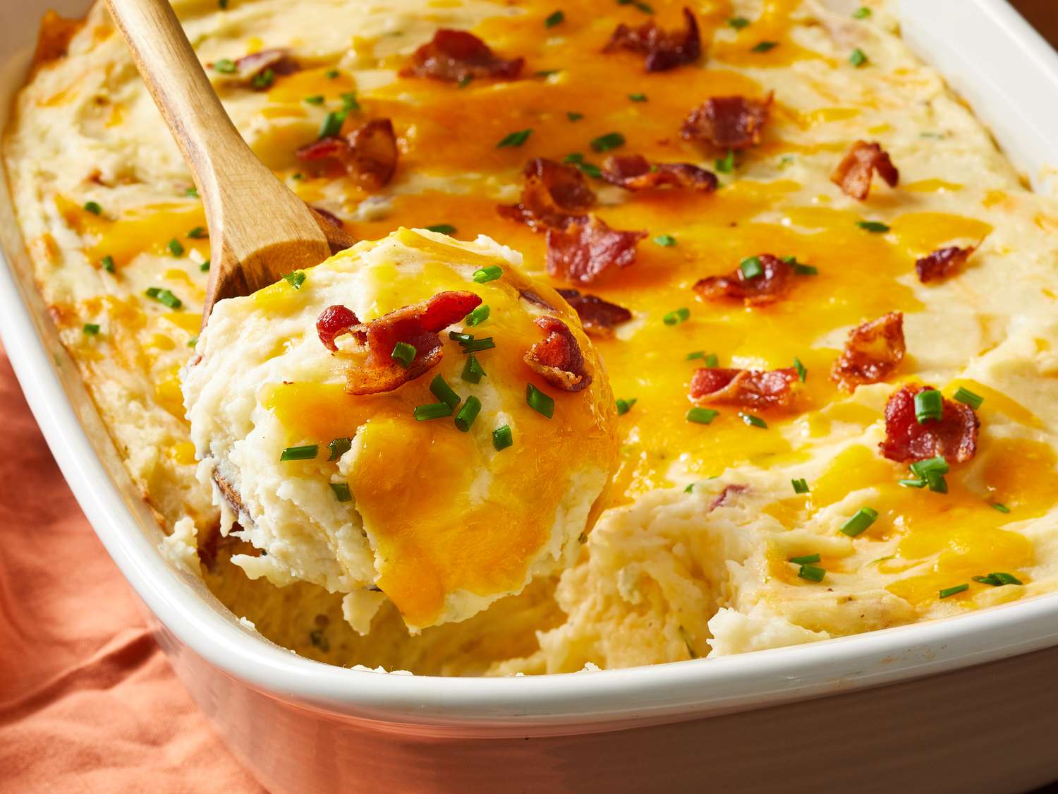 Twice-Baked Potato Casserole with Bacon Recipe