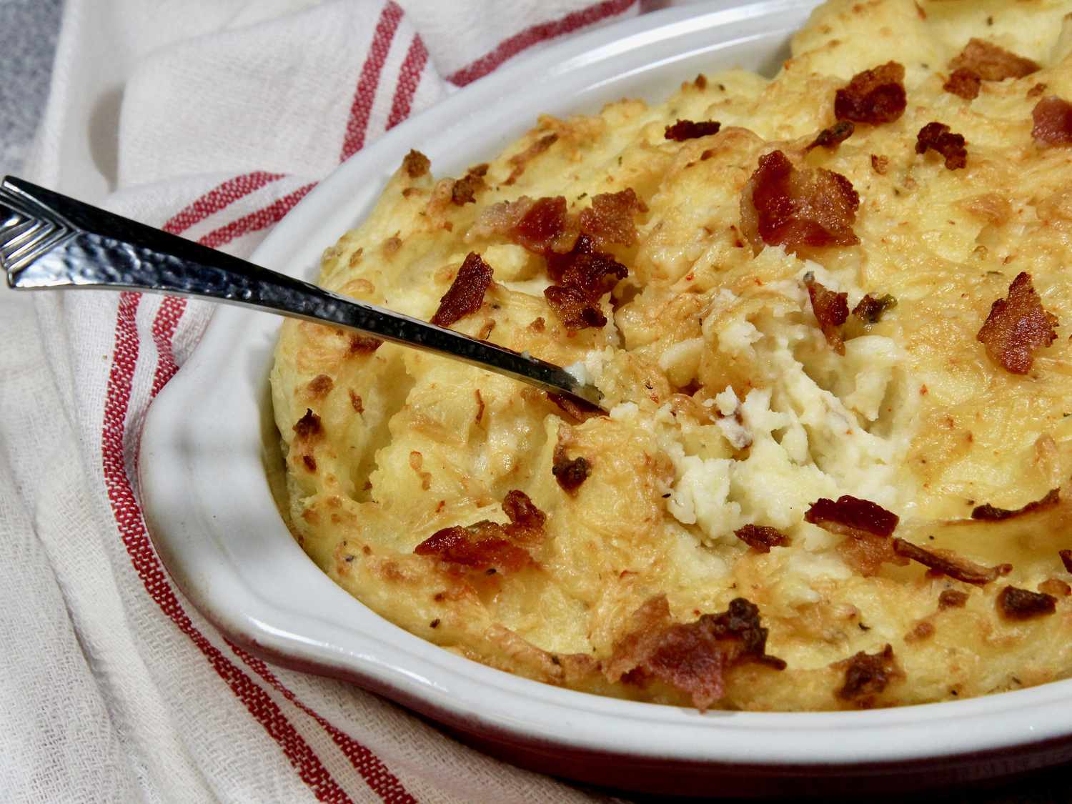 Twice-Baked Mashed Potatoes Recipe