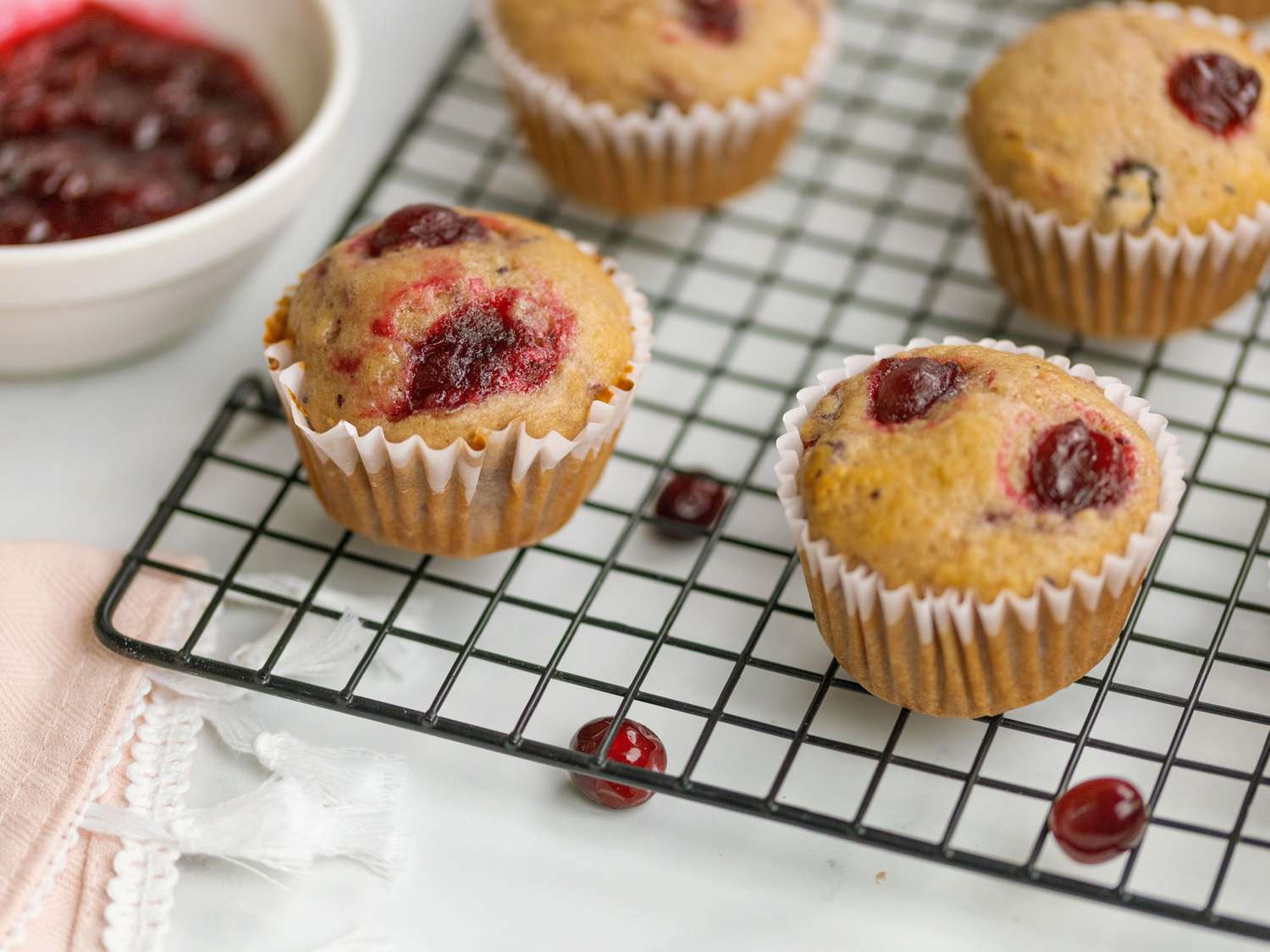 Cranberry Sauce Muffins Recipe