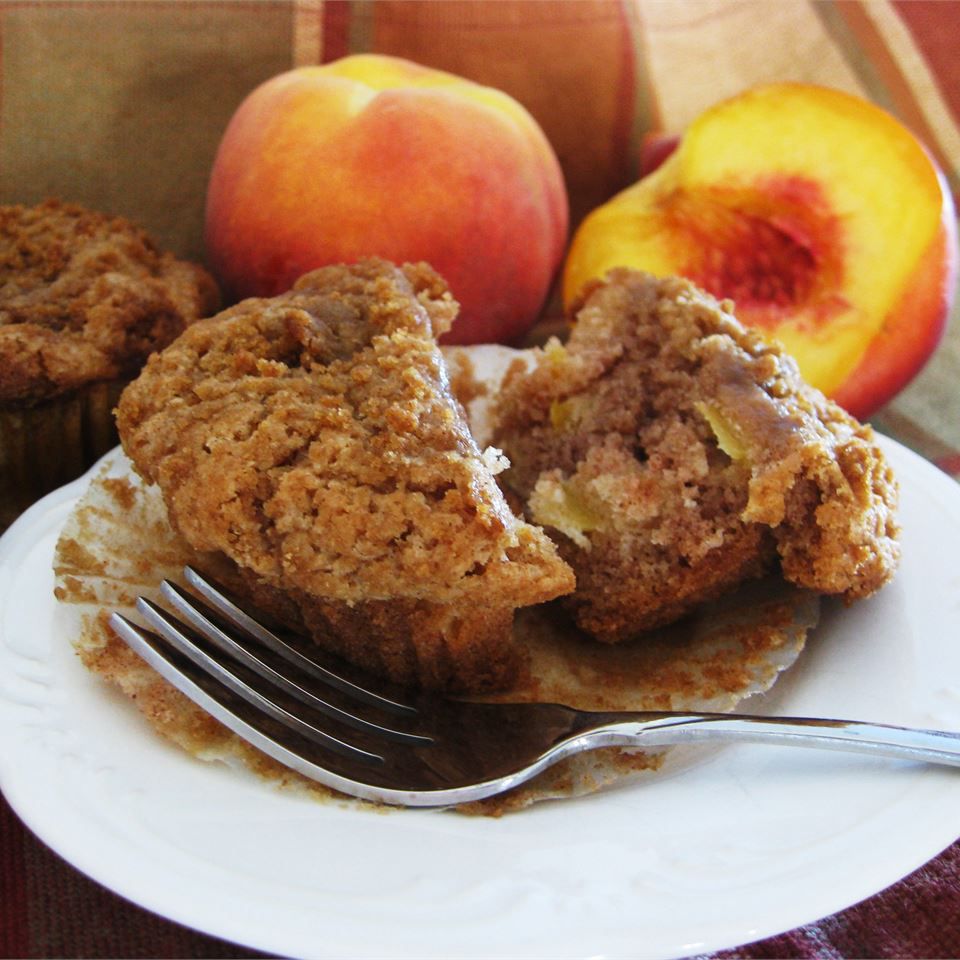 Peach Muffins Recipe