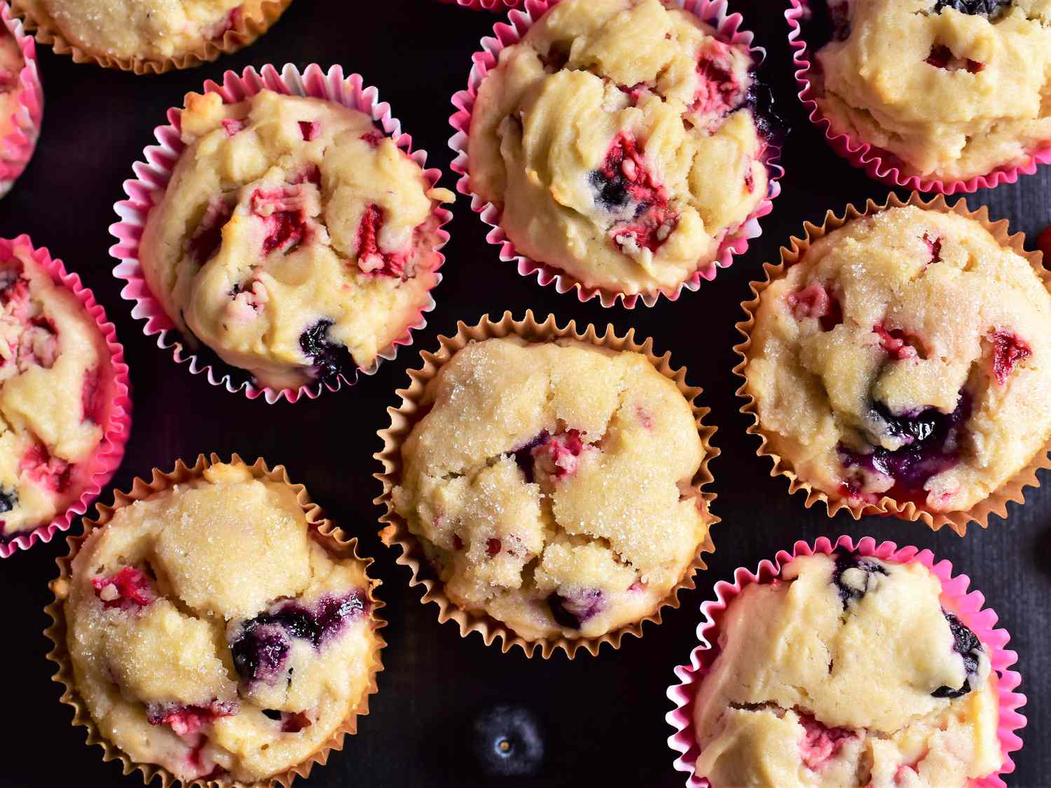 Strawberry Rhubarb Muffins Recipe