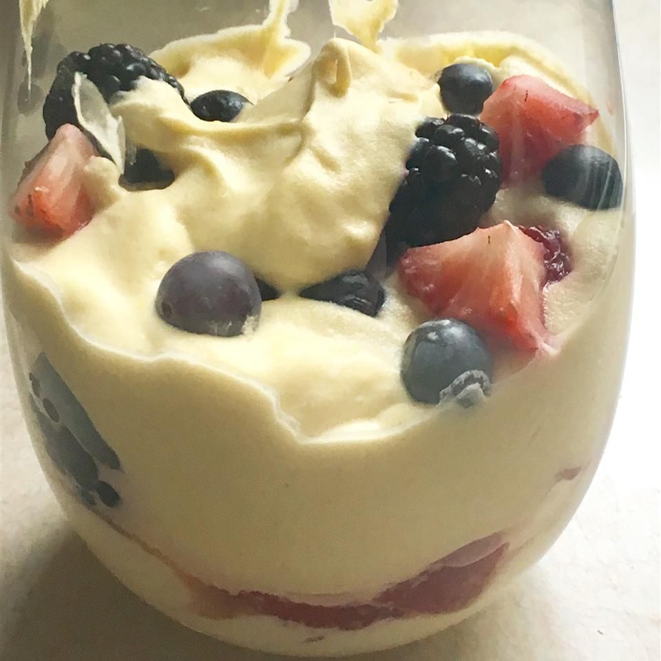 Whipped Cream Zabaglione Recipe