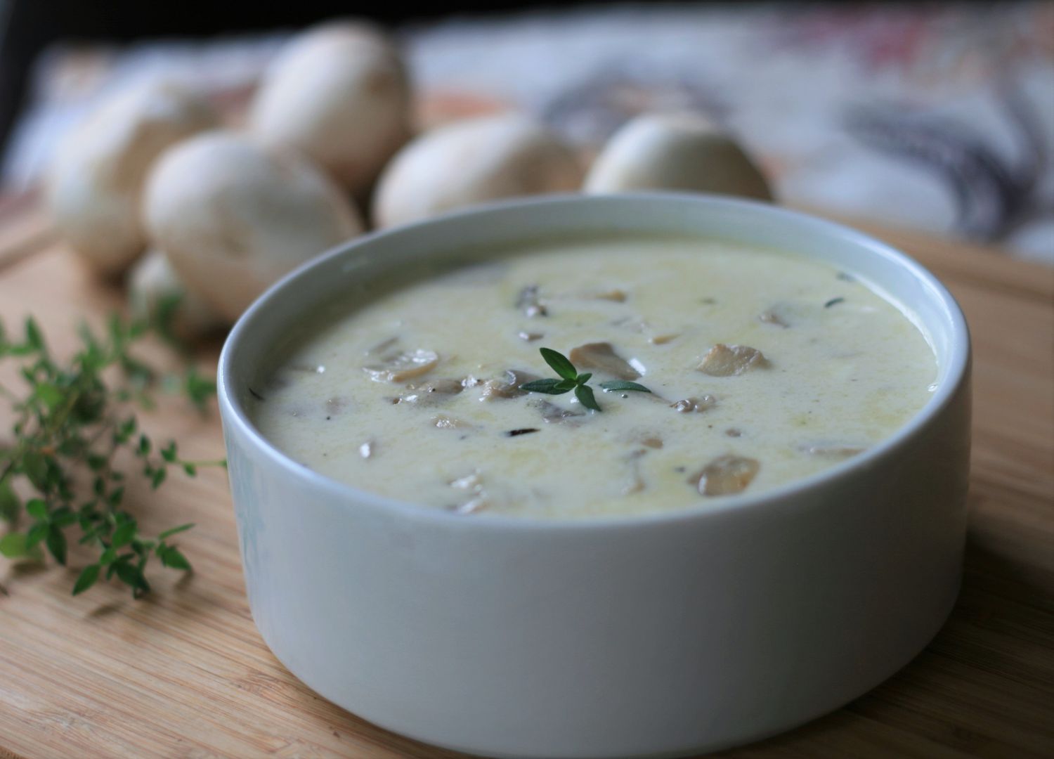 Low-Carb Cream of Mushroom Soup Recipe