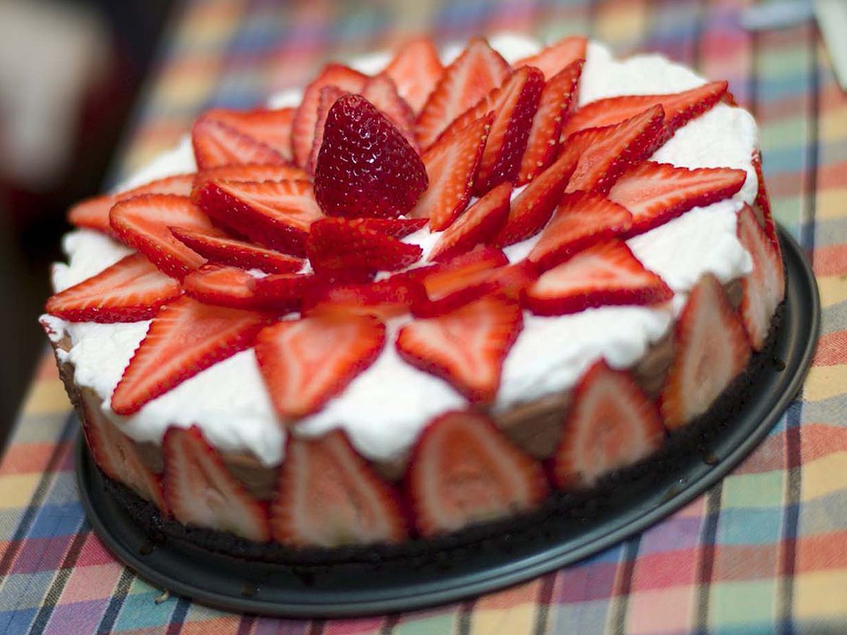 Strawberry Chocolate Mousse Cake Recipe