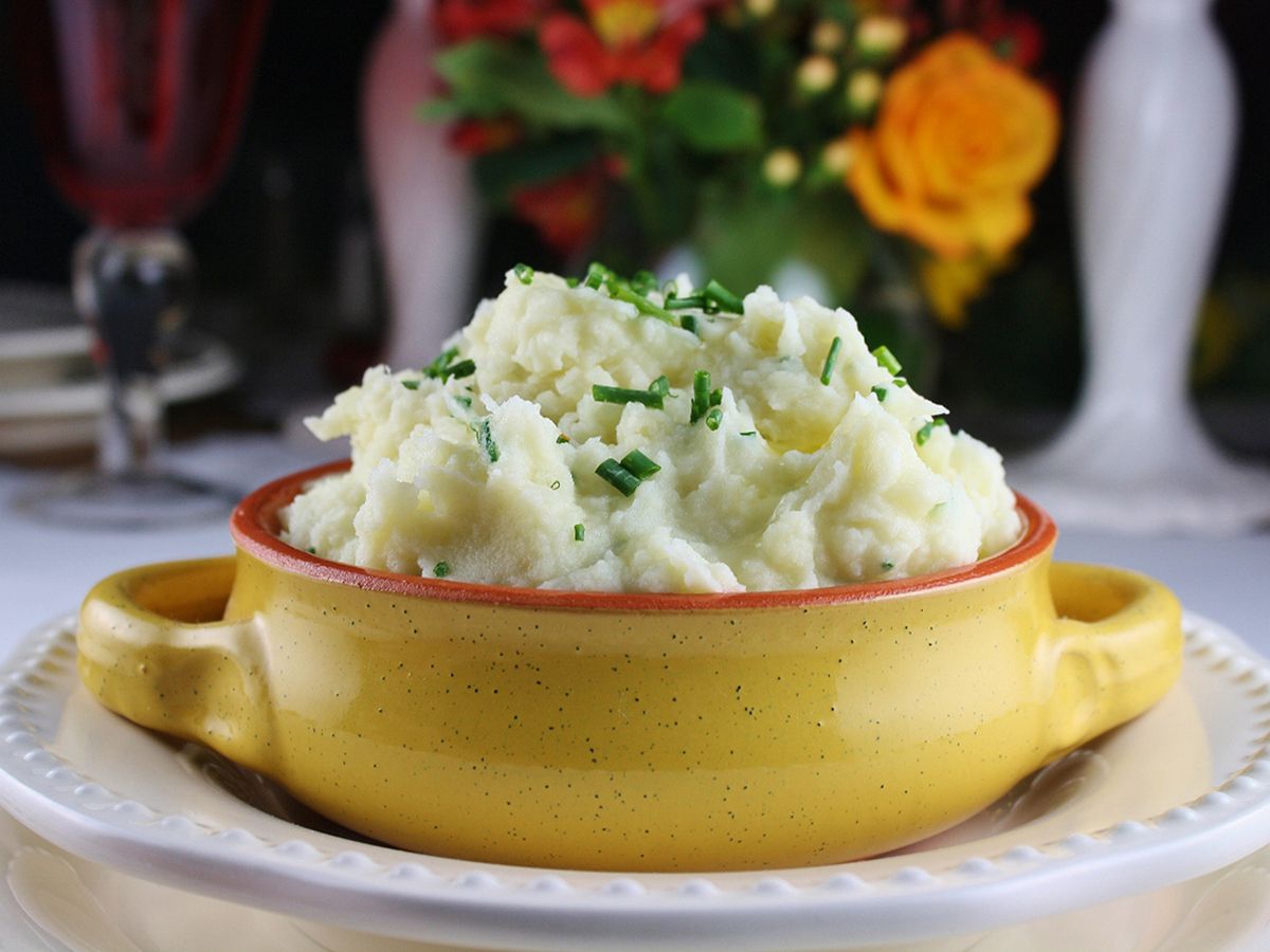 Roasted Garlic Parmesan Mashed Potatoes Recipe