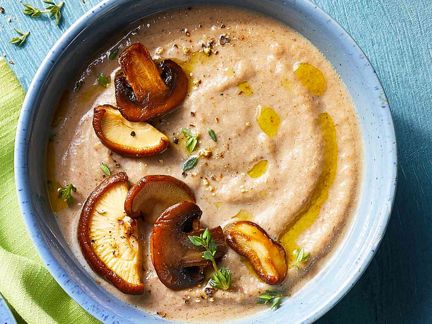 Roasted Mushroom Soup Recipe