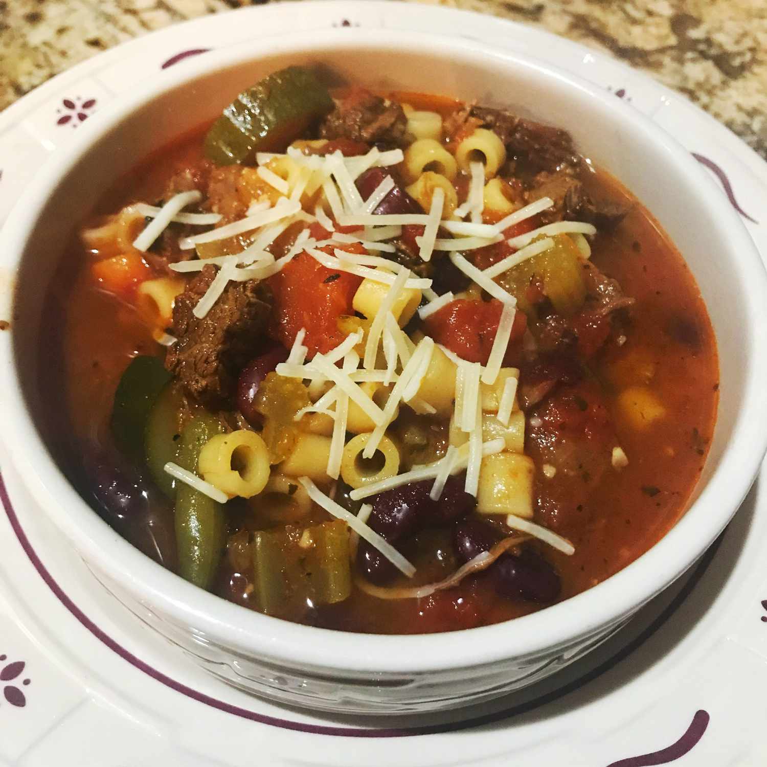 Instant Pot Hearty Minestrone Soup Recipe