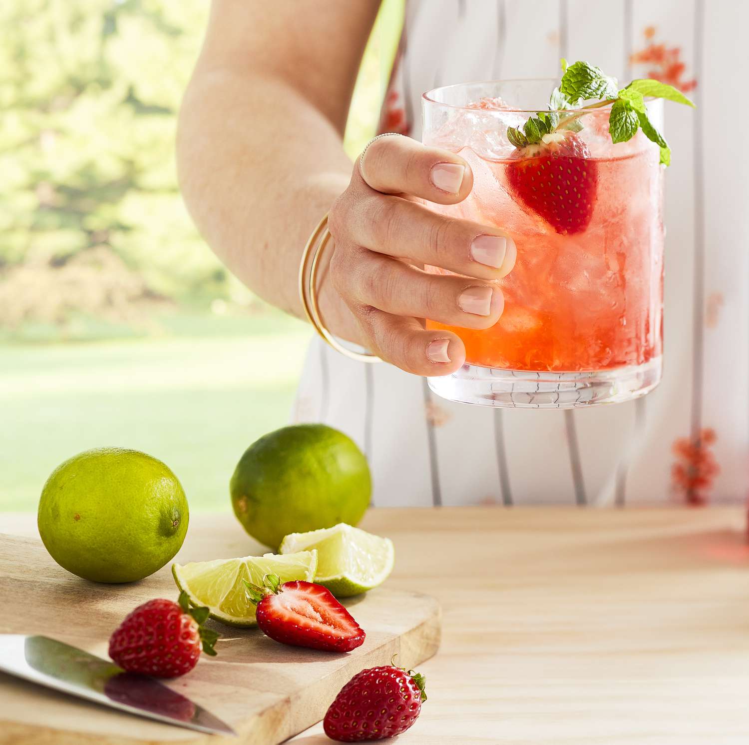 Summertime Strawberry Mojito Recipe