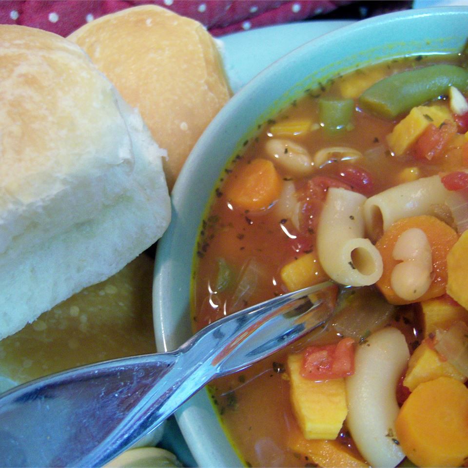 Sweet Potato Minestrone Recipe