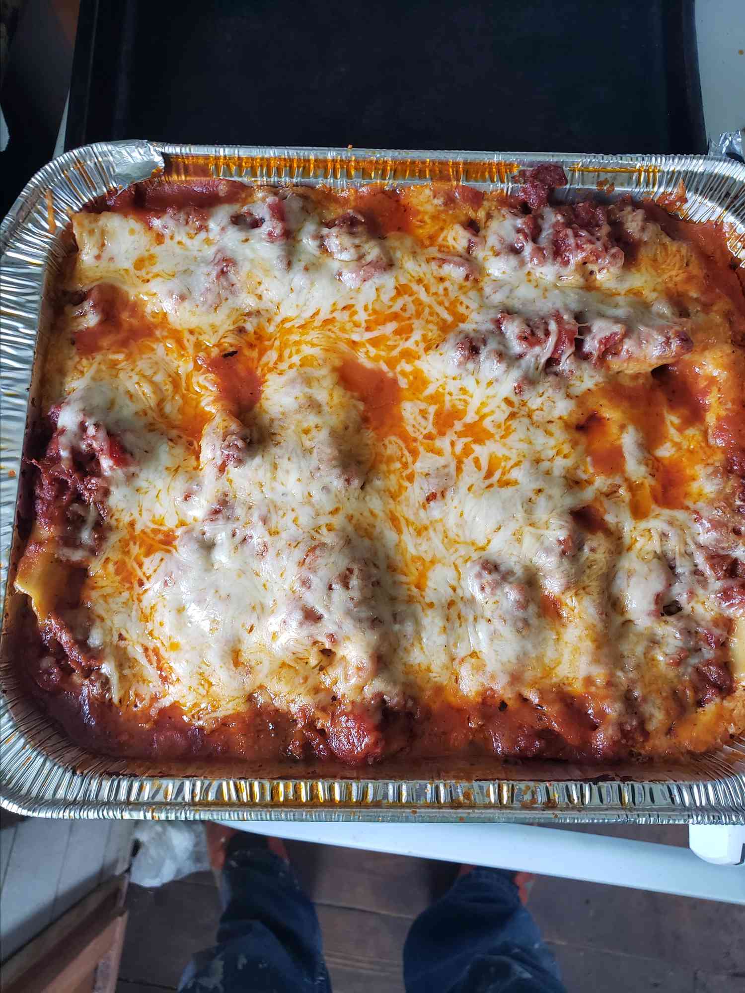 Cheese Stuffed Manicotti Recipe