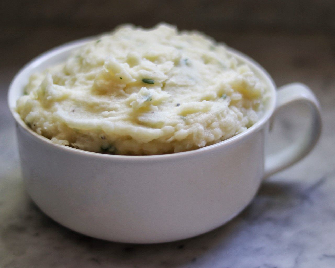 Creamy Garlic Parmesan Mashed Potatoes Recipe