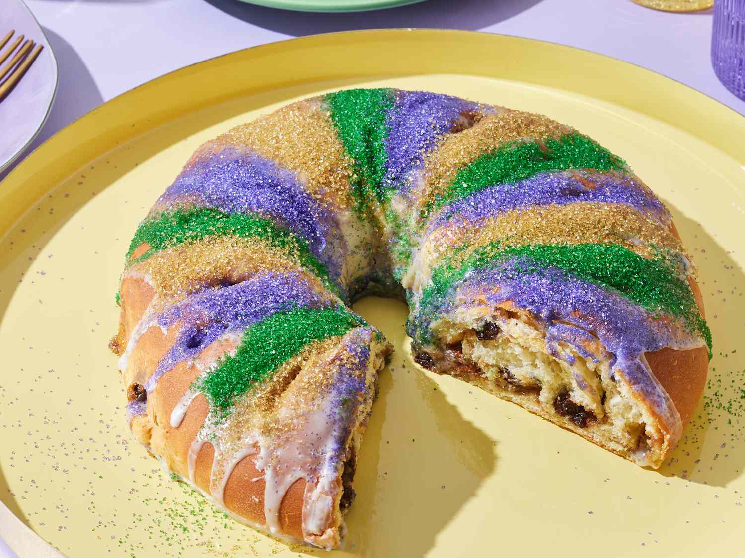 Mardi Gras King Cake Recipe