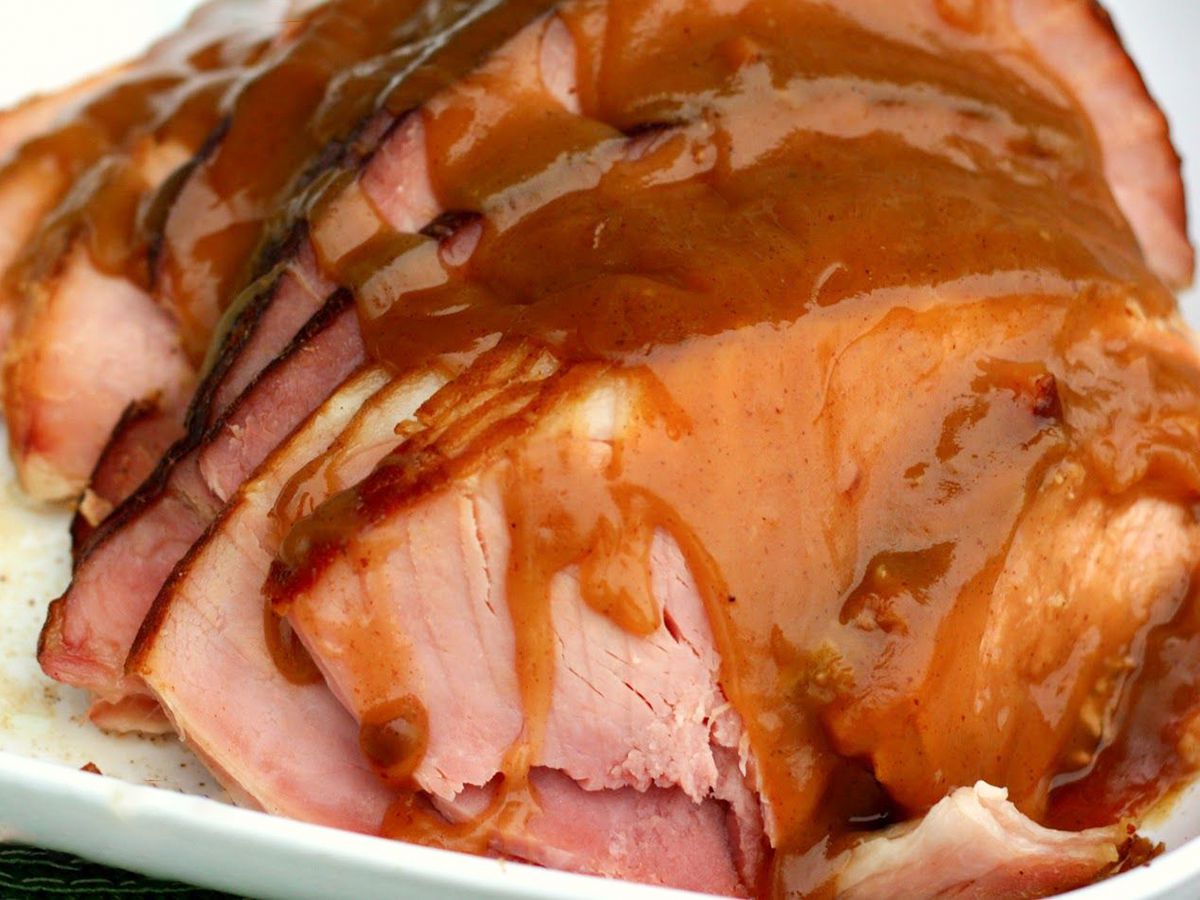 Slow-Cooked Honey-Glazed Ham Recipe