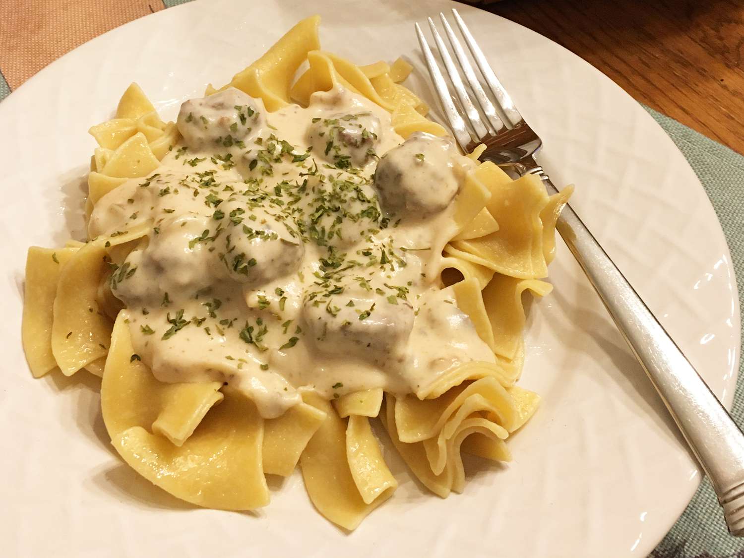 Quick Meatball Stroganoff Recipe