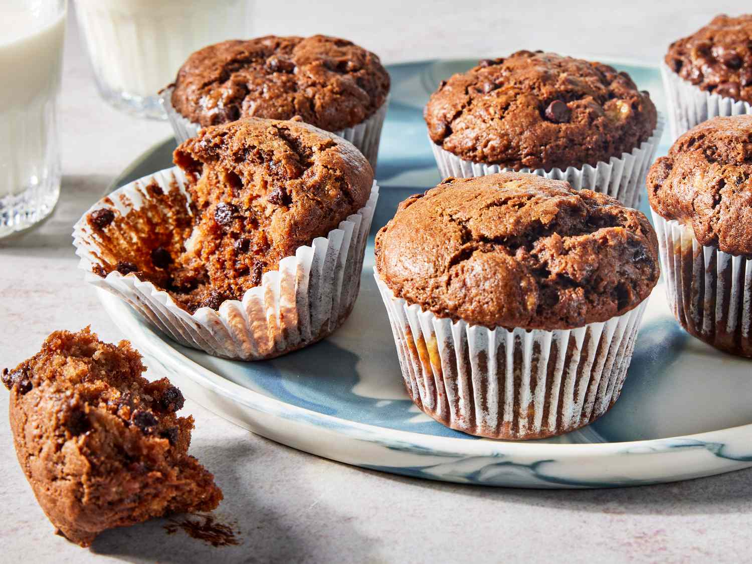 Chocolate Banana Muffins Recipe