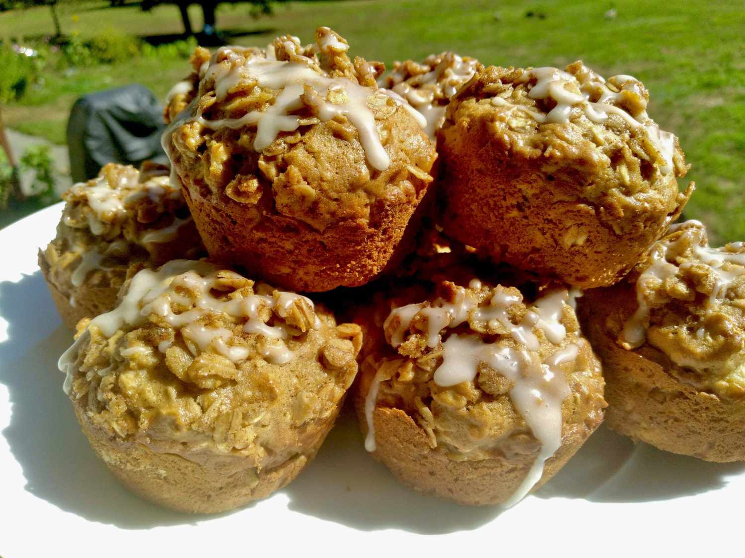 Apple Cinnamon Oatmeal Muffins Recipe