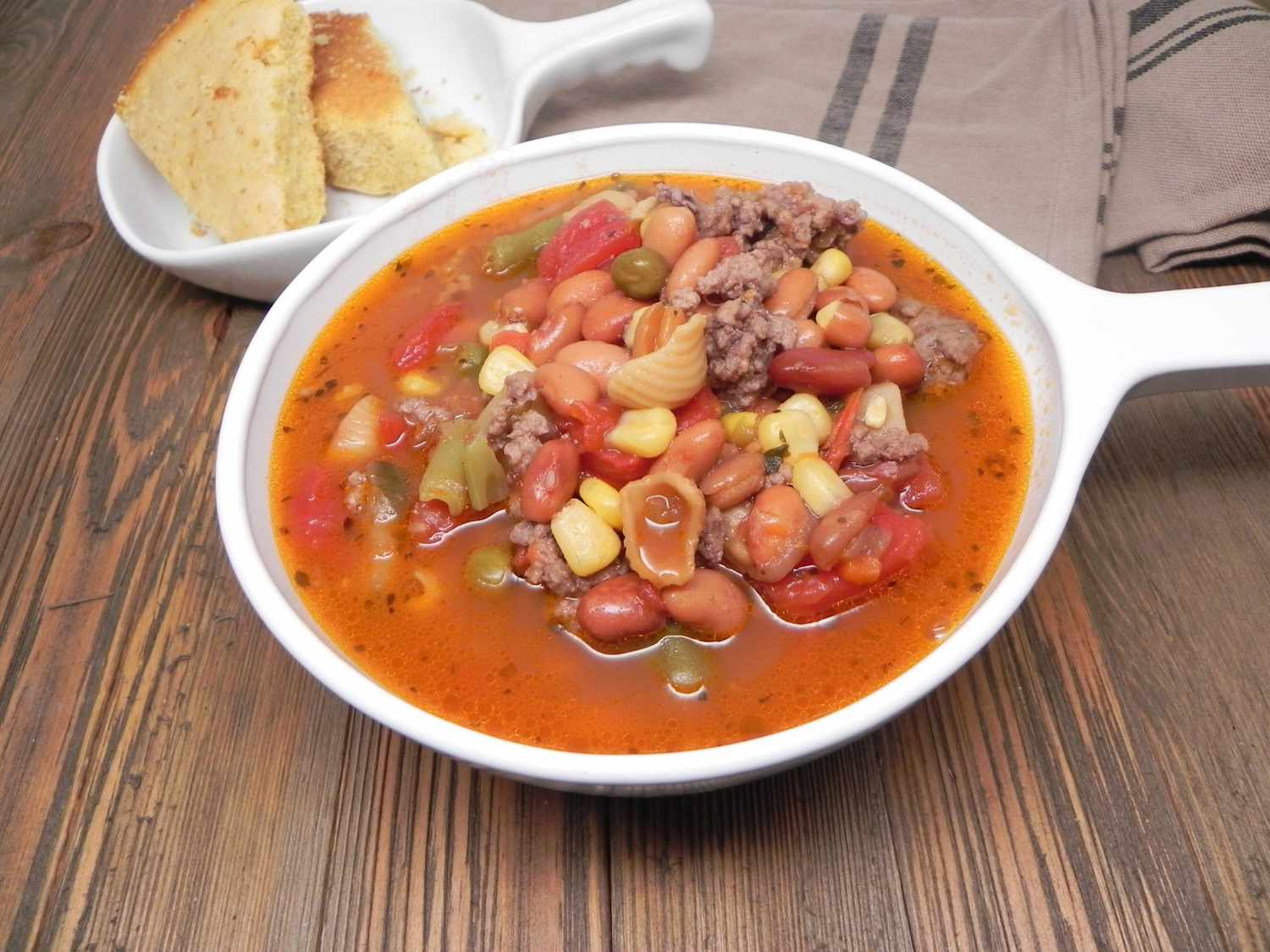 Spruced-Up Slow Cooker Minestrone Soup Recipe