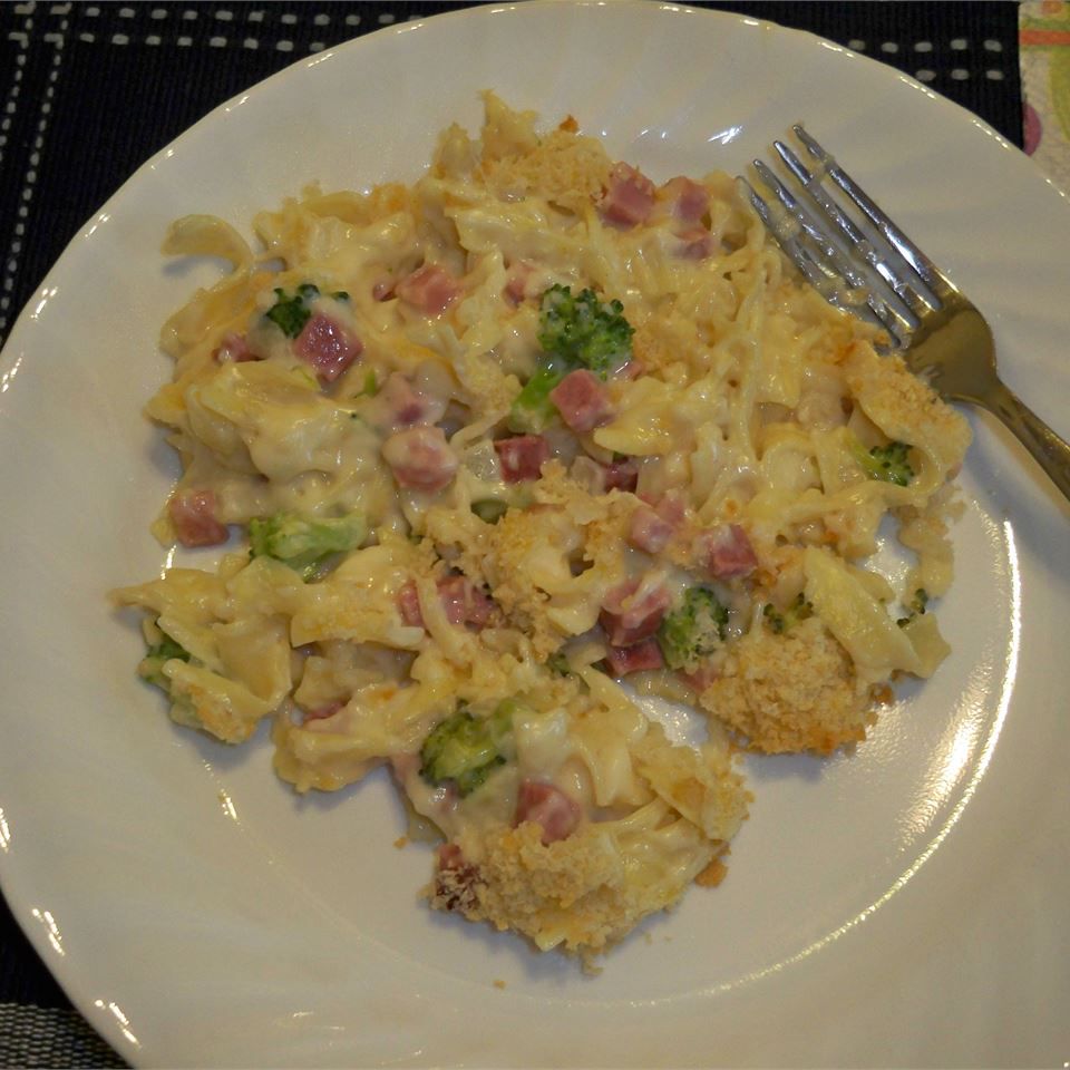 Ham and Noodle Casserole Recipe