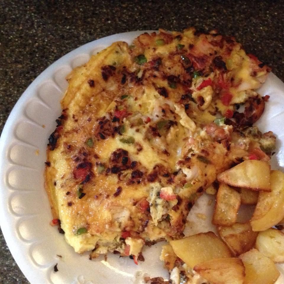 Crab Omelet Recipe