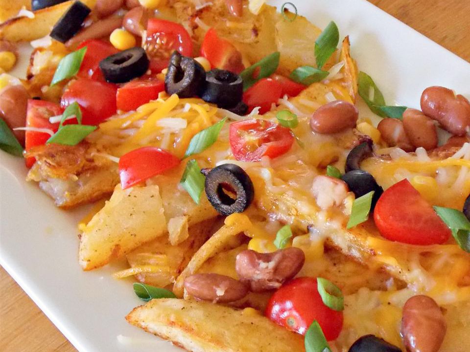 Quick Potato Nachos Recipe