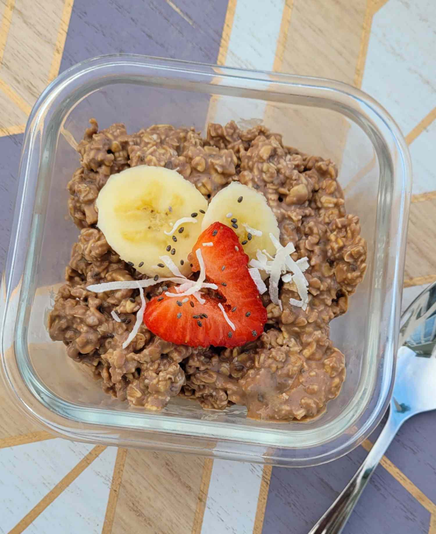 Peanut Butter Chocolate Overnight Oats Recipe