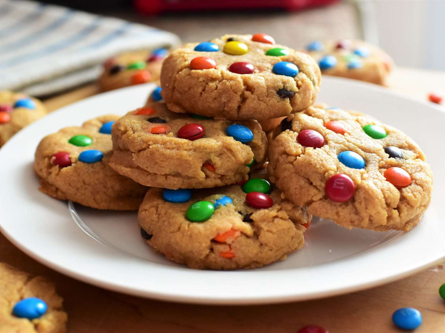 Peanut Butter M&M Cookies Recipe