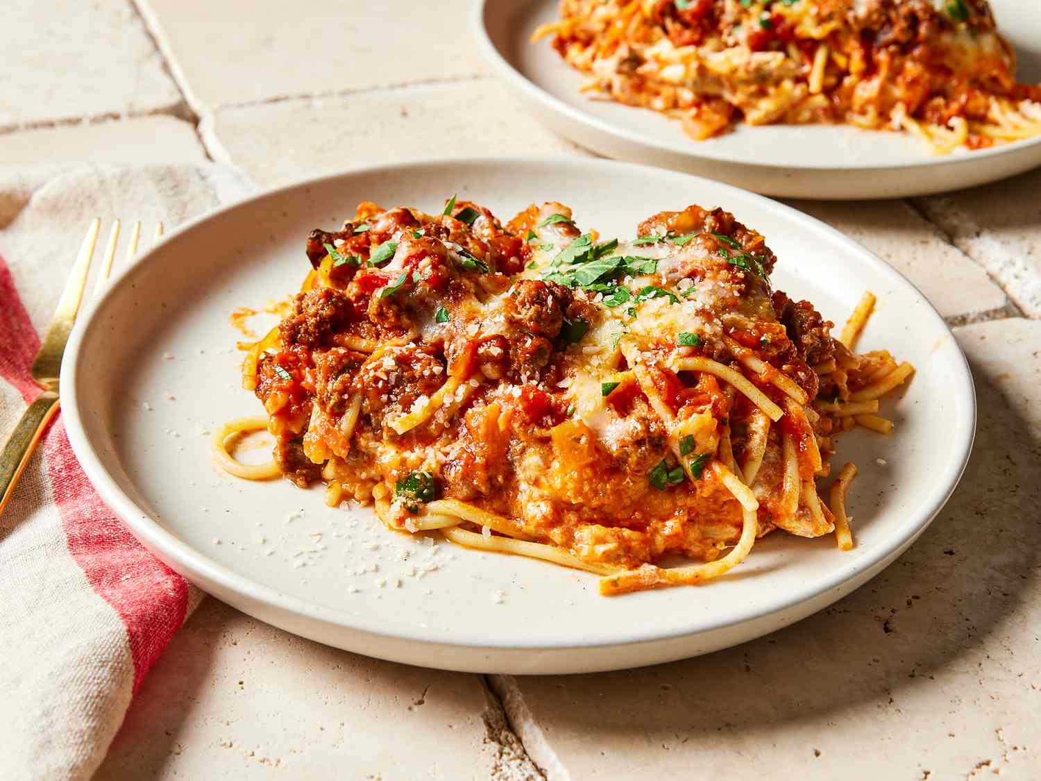 The Best Spaghetti Casserole Recipe