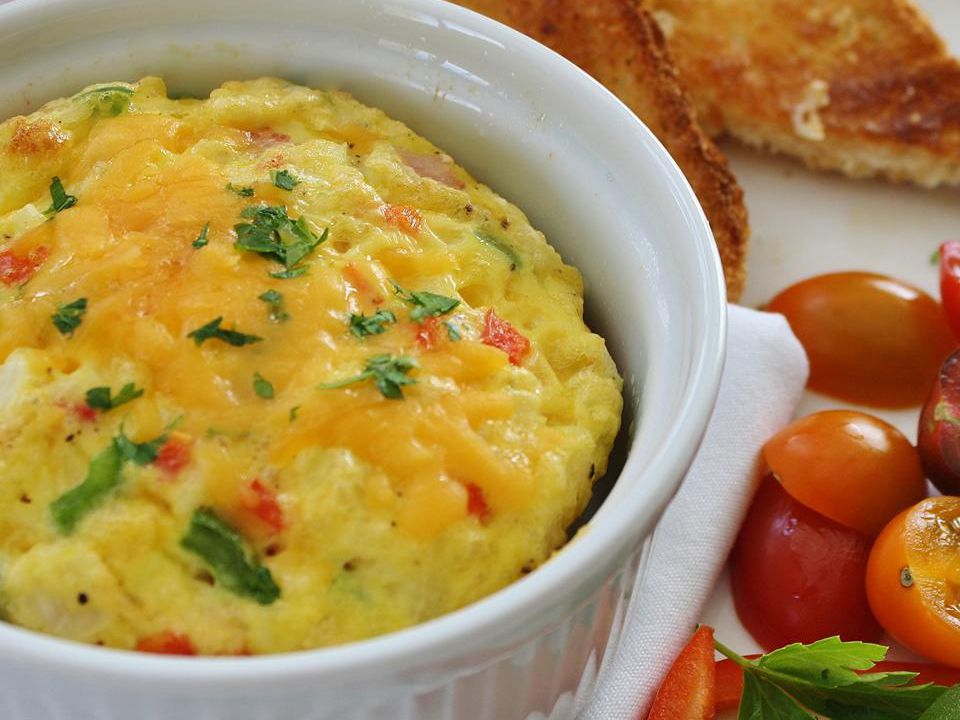 Oven Baked Omelet Recipe