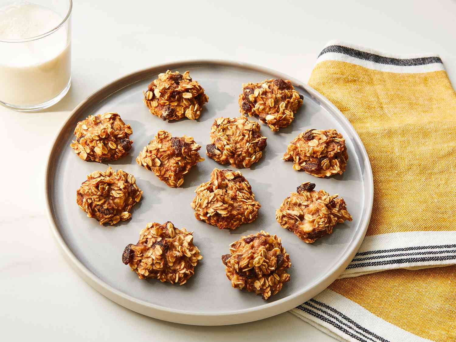 No-Sugar-Added Oatmeal Cookies Recipe