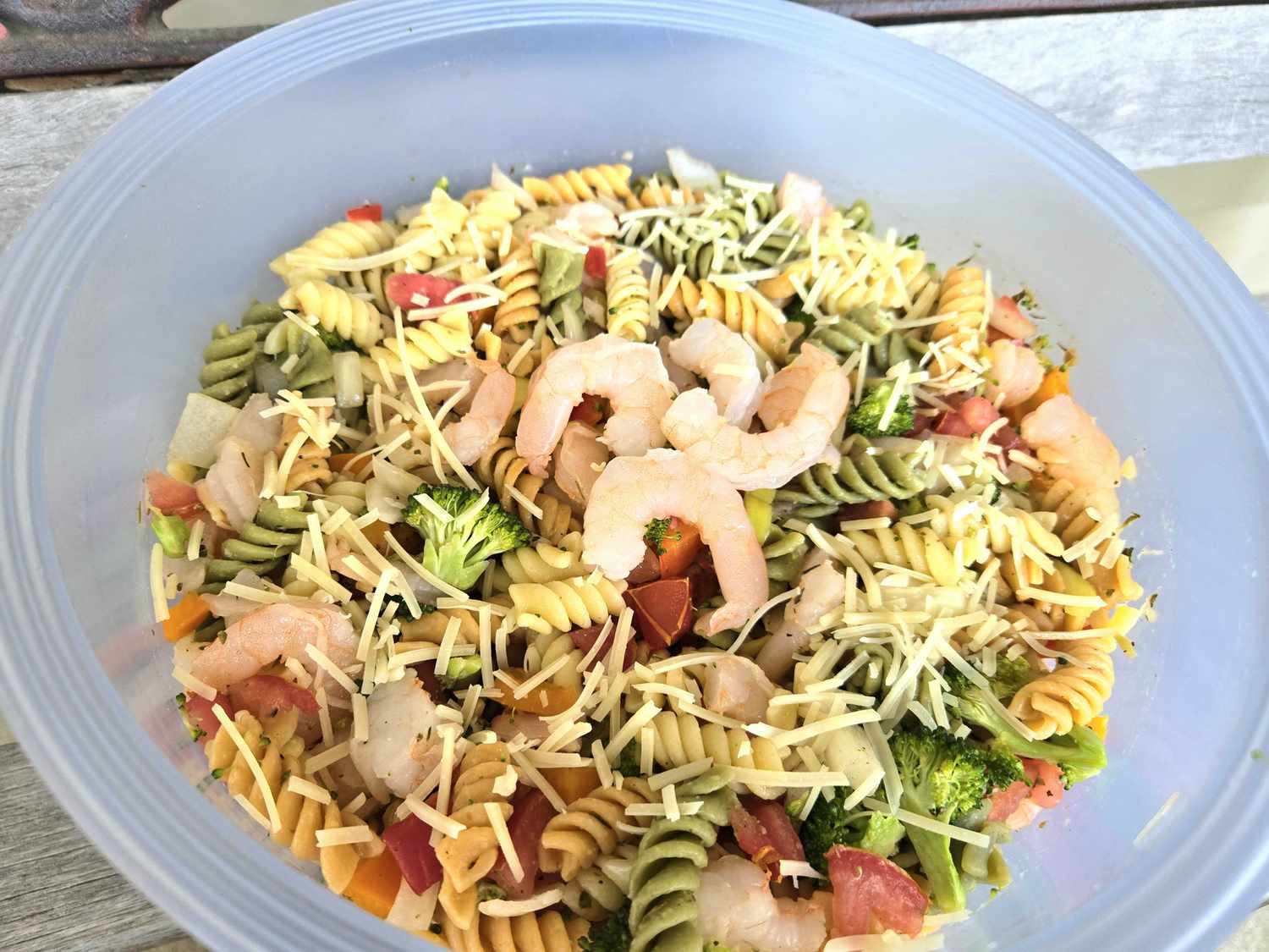 Shrimp Pasta Salad with Italian Dressing Recipe