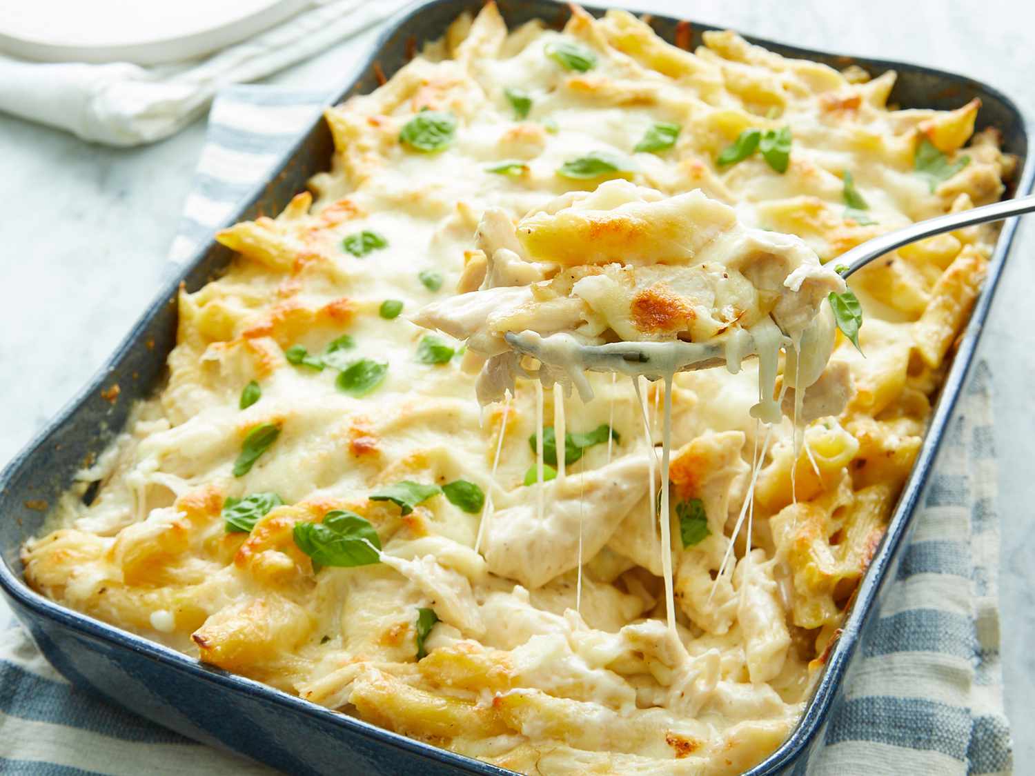 Chicken Alfredo Casserole Recipe