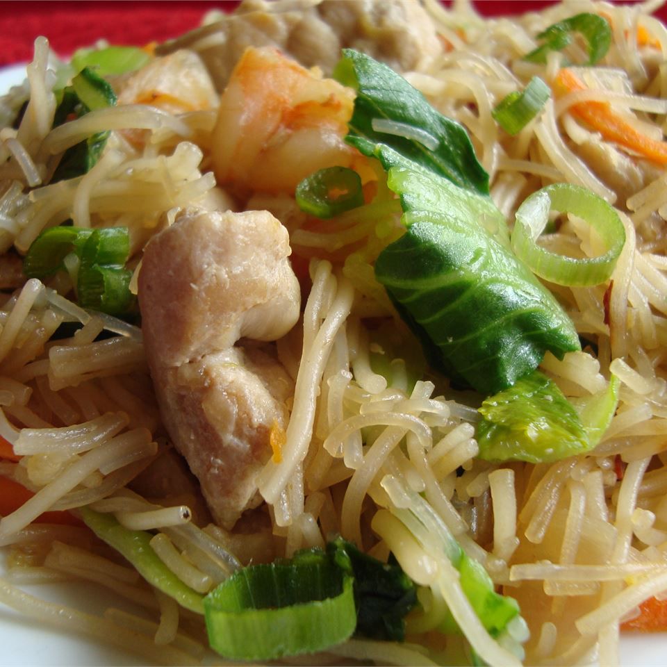 Pork and Shrimp Pancit