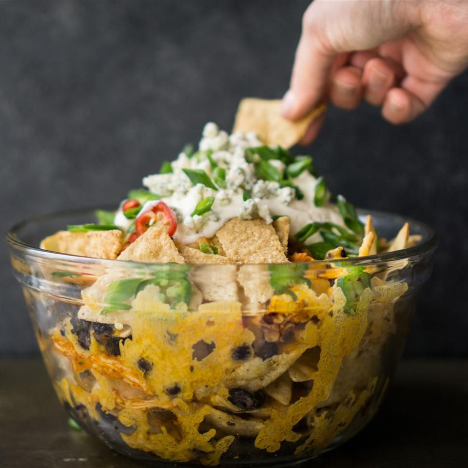 Buffalo Chicken Nacho Bowl Recipe