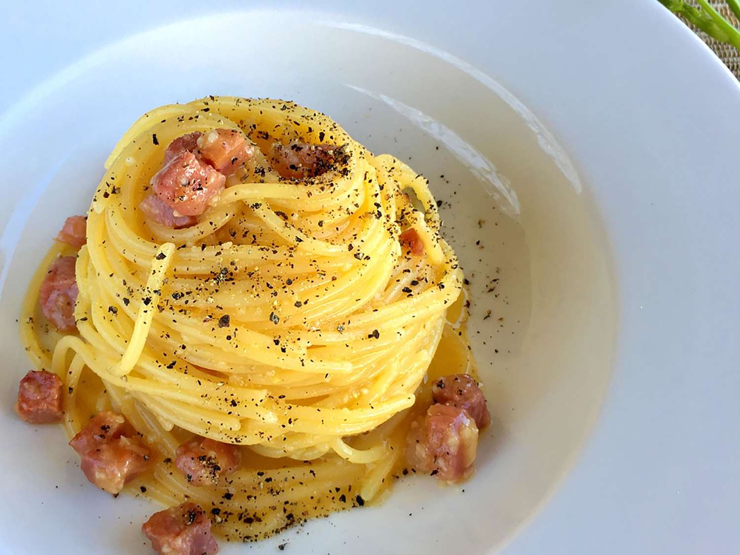 Spaghetti Alla Carbonara Tradizionali Recipe